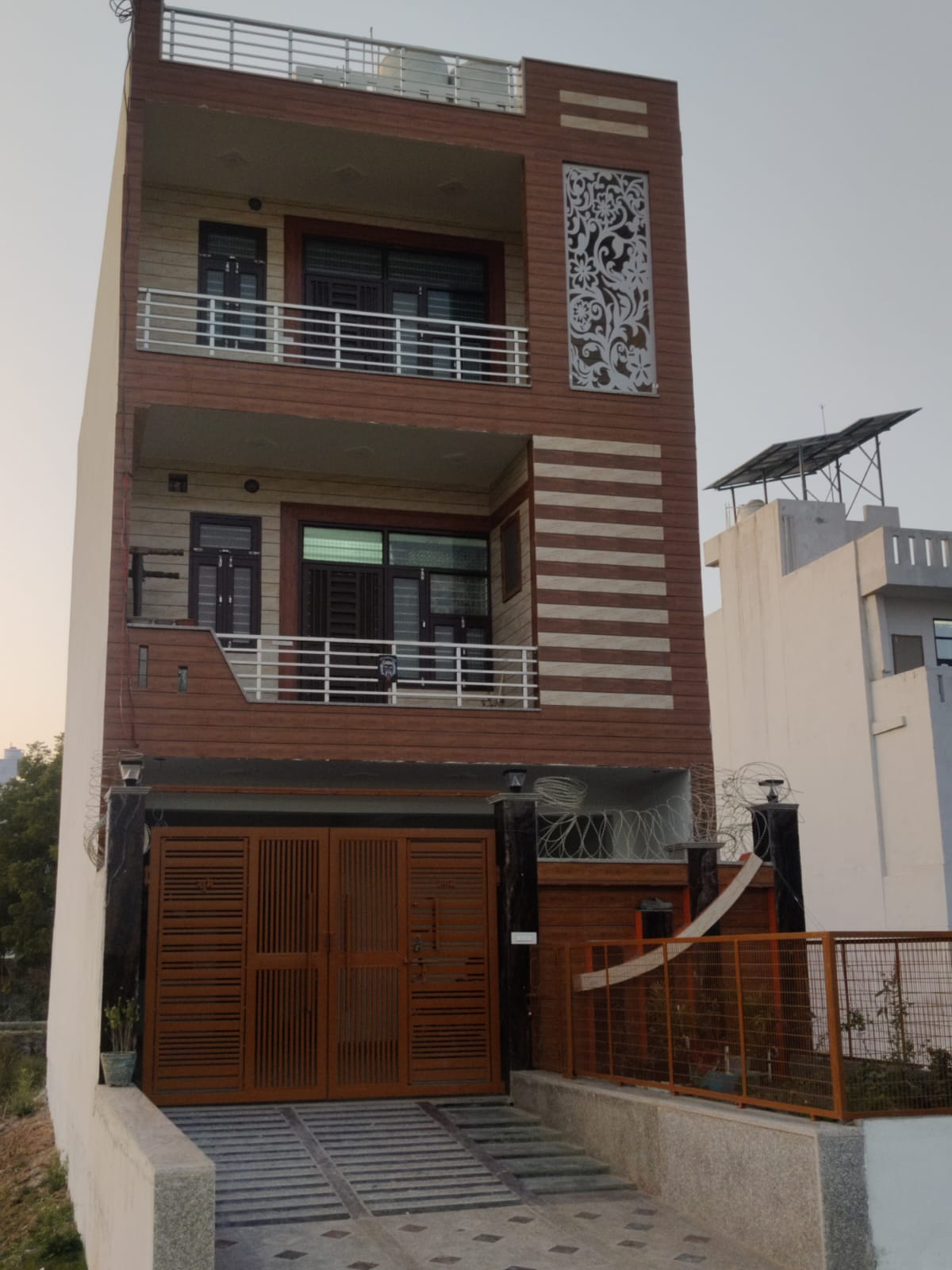 Simple house exterior